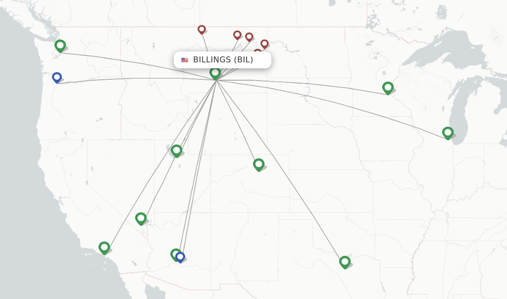 flights from billings mt to denver co