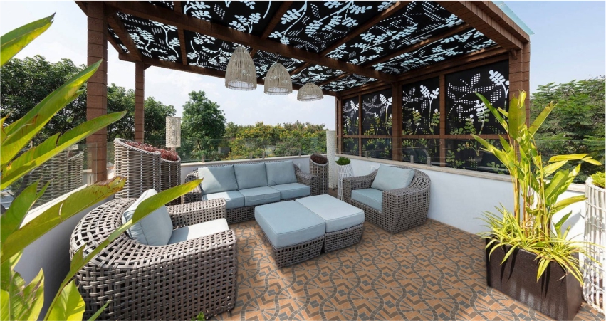 floor tiles for open terrace price