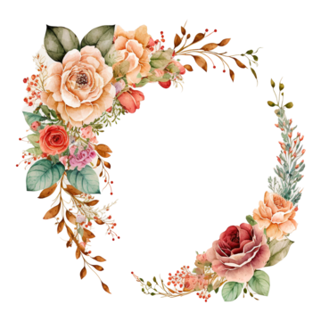 flower frame png free download