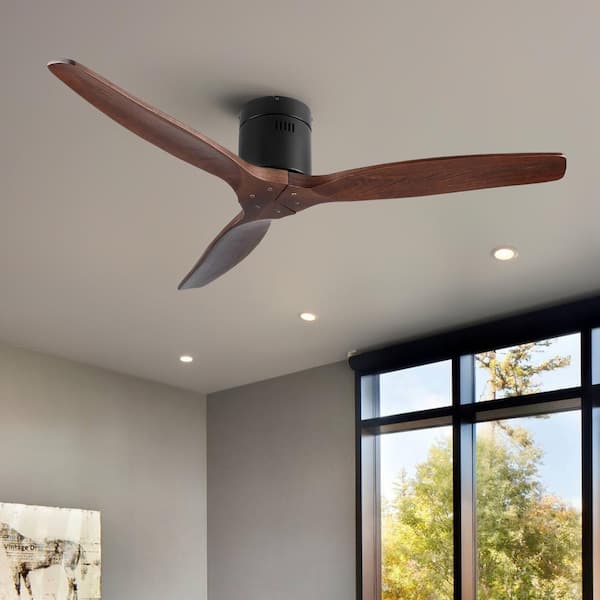 flush mount ceiling fan without light