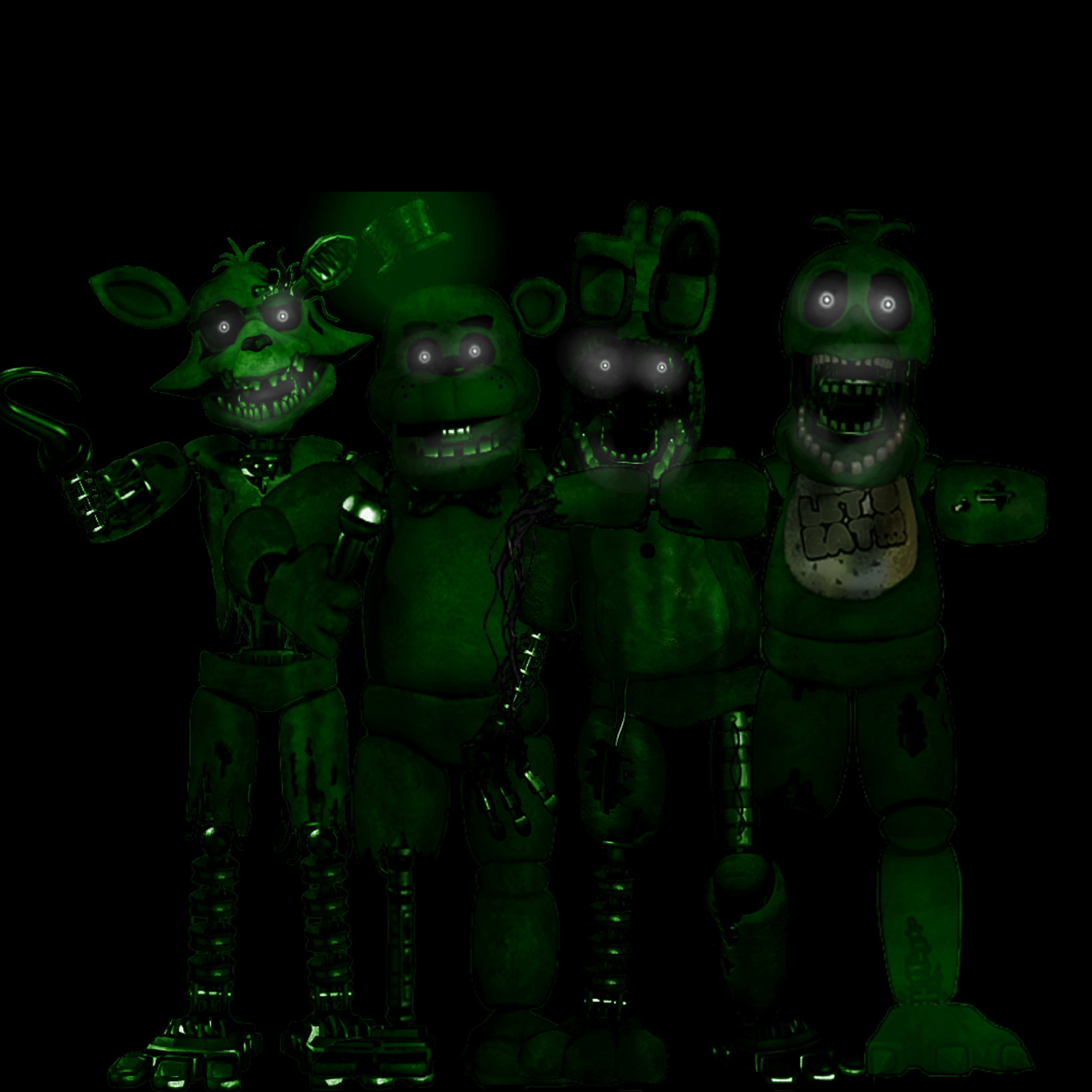 fnaf phantom animatronics