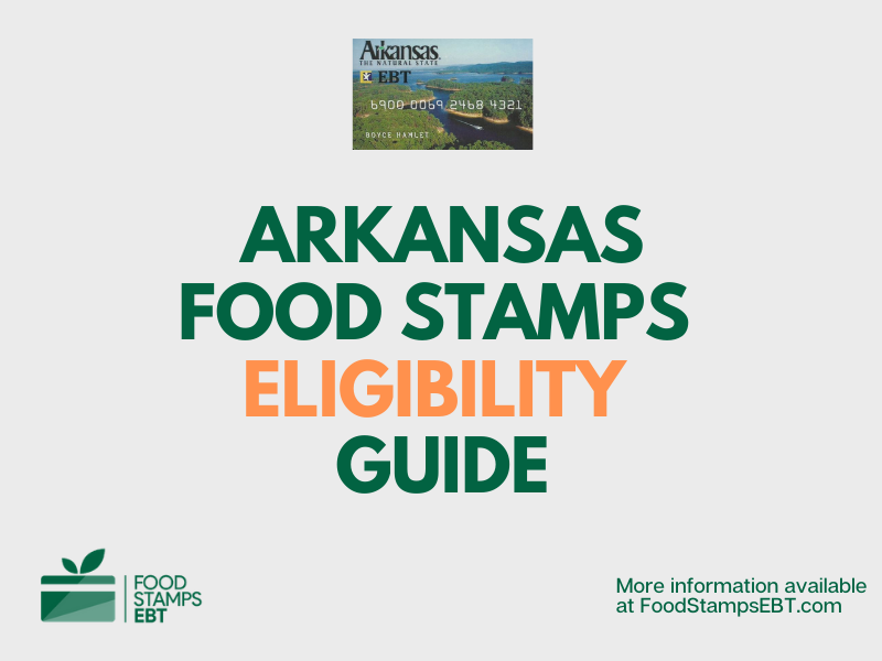 food stamp income limit arkansas