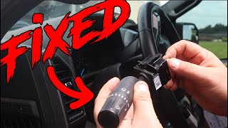 ford f-150 windshield wipers wont turn off