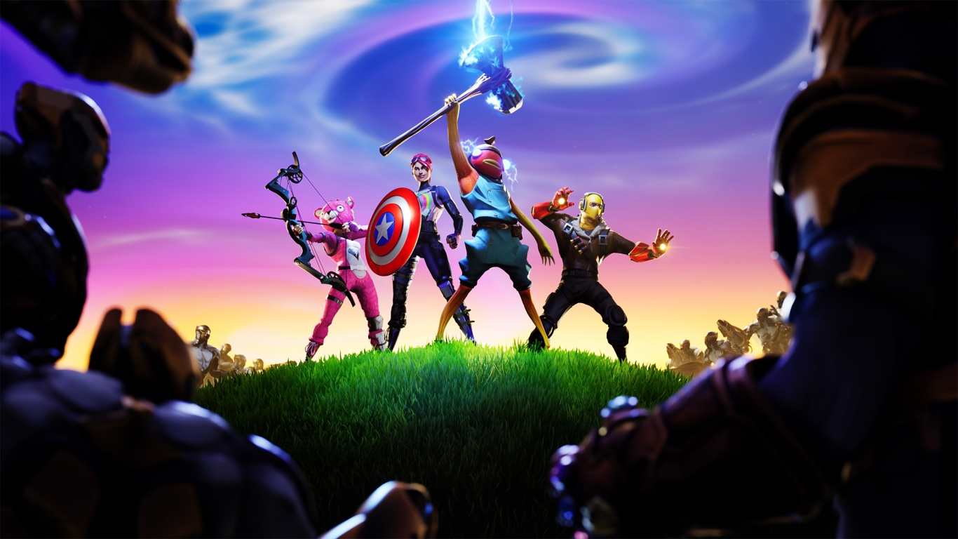 fortnite wallpaper 1366x768