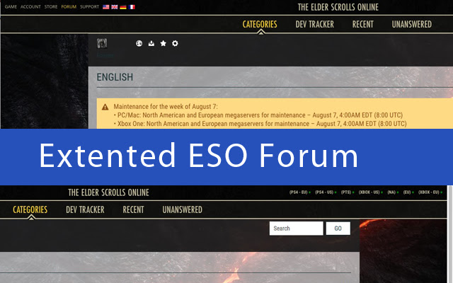 forum elder scrolls online