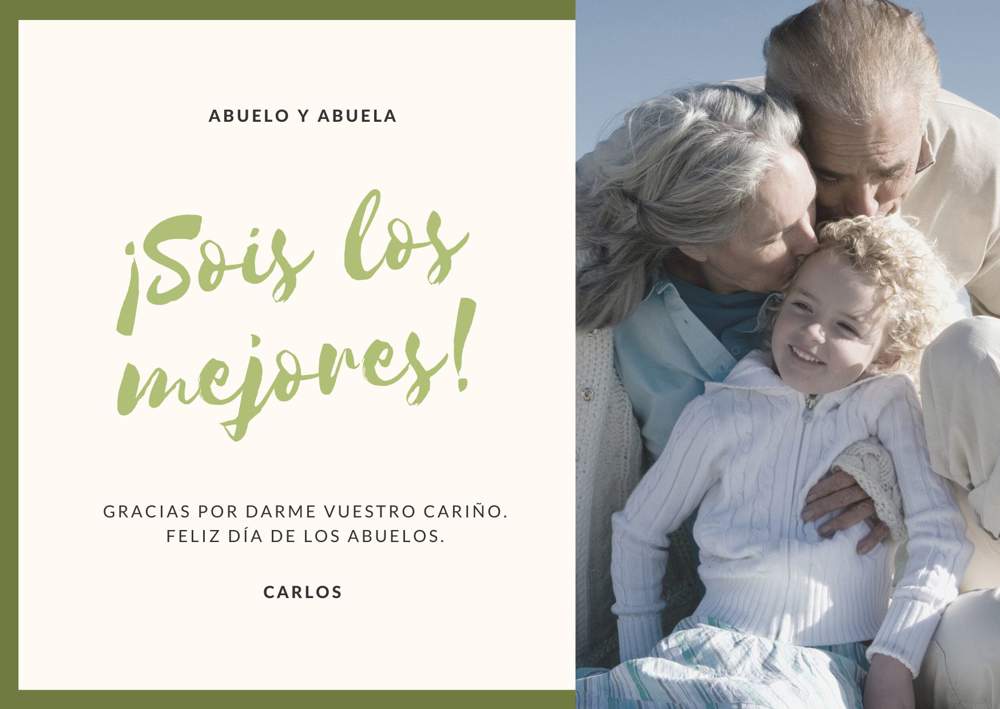 fotos de abuelos con frases