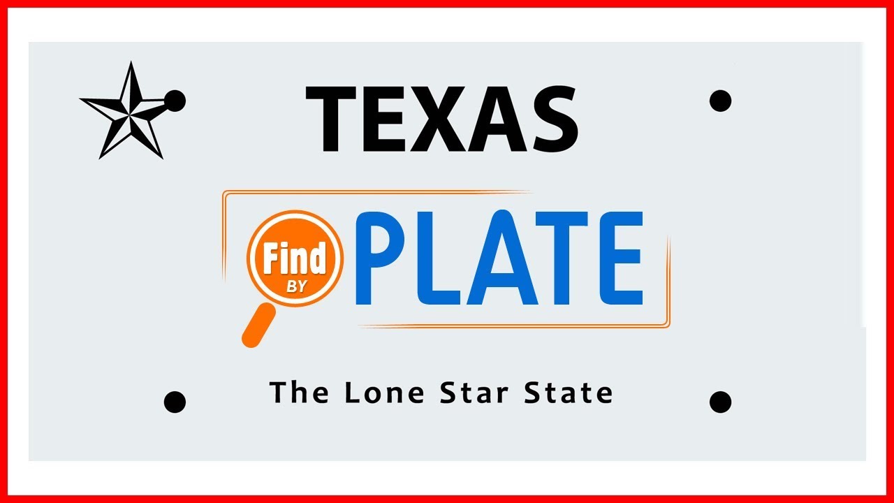 free license plate owner lookup texas