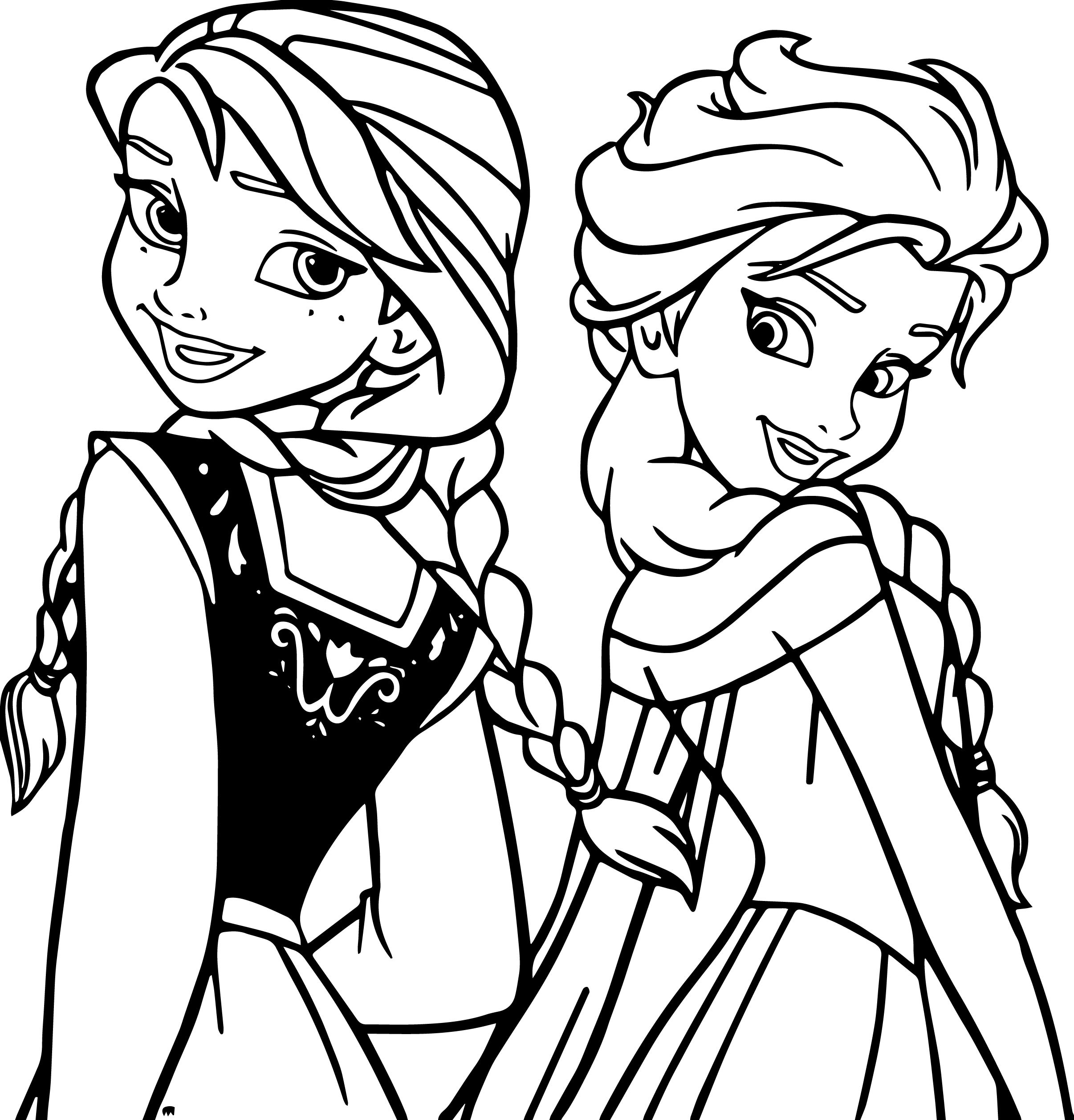 frozen coloring pictures printable