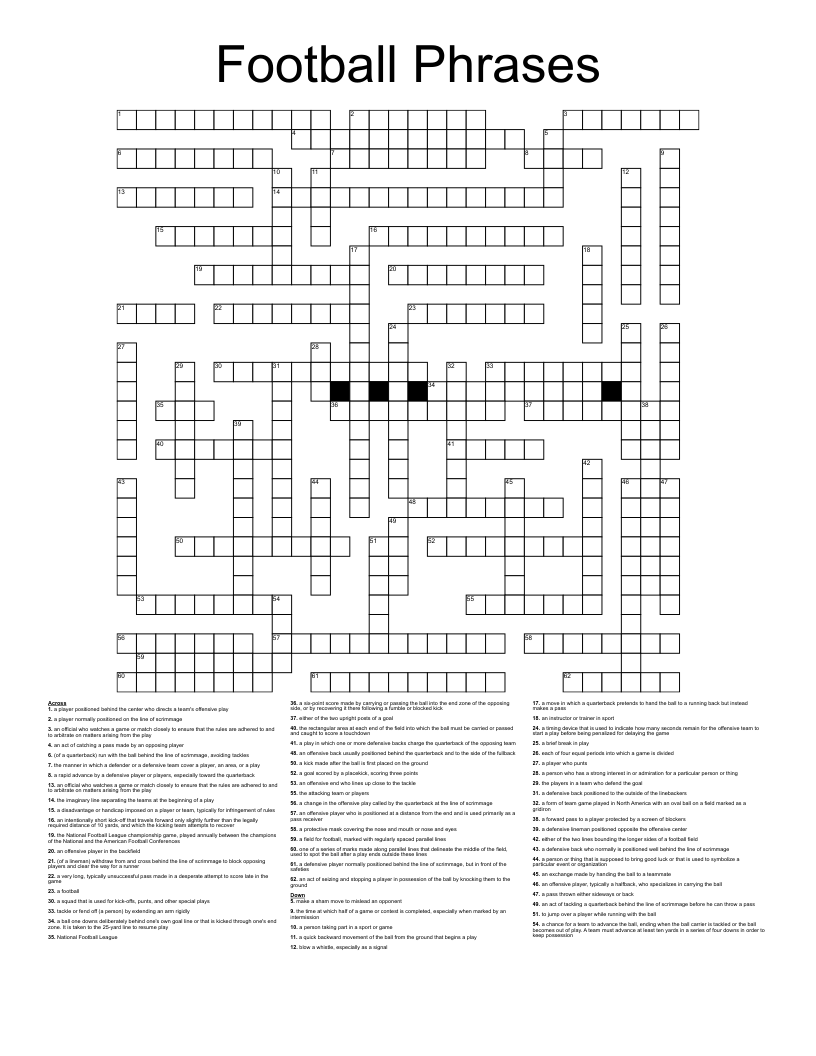 fumbles crossword clue