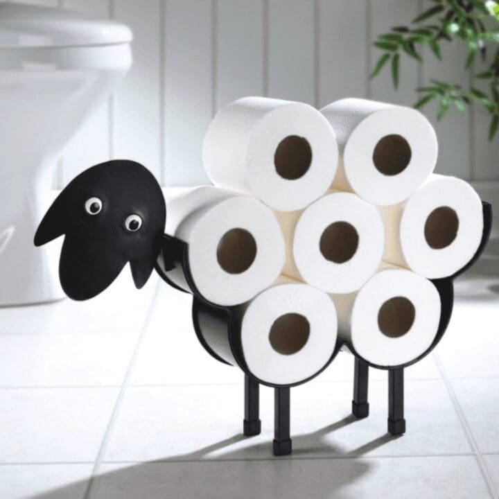 funky toilet roll holders