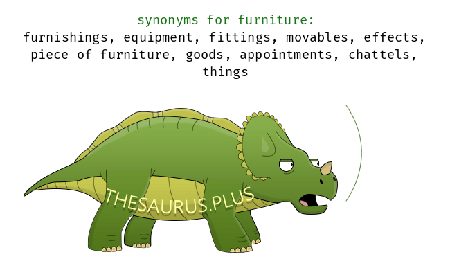 furniture synonym