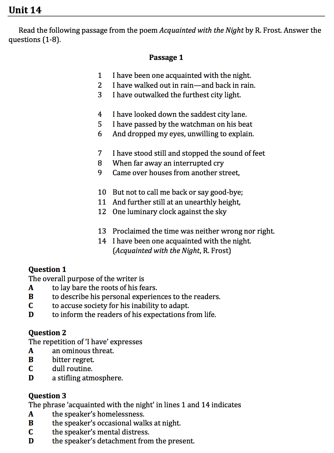 gamsat section 1 questions