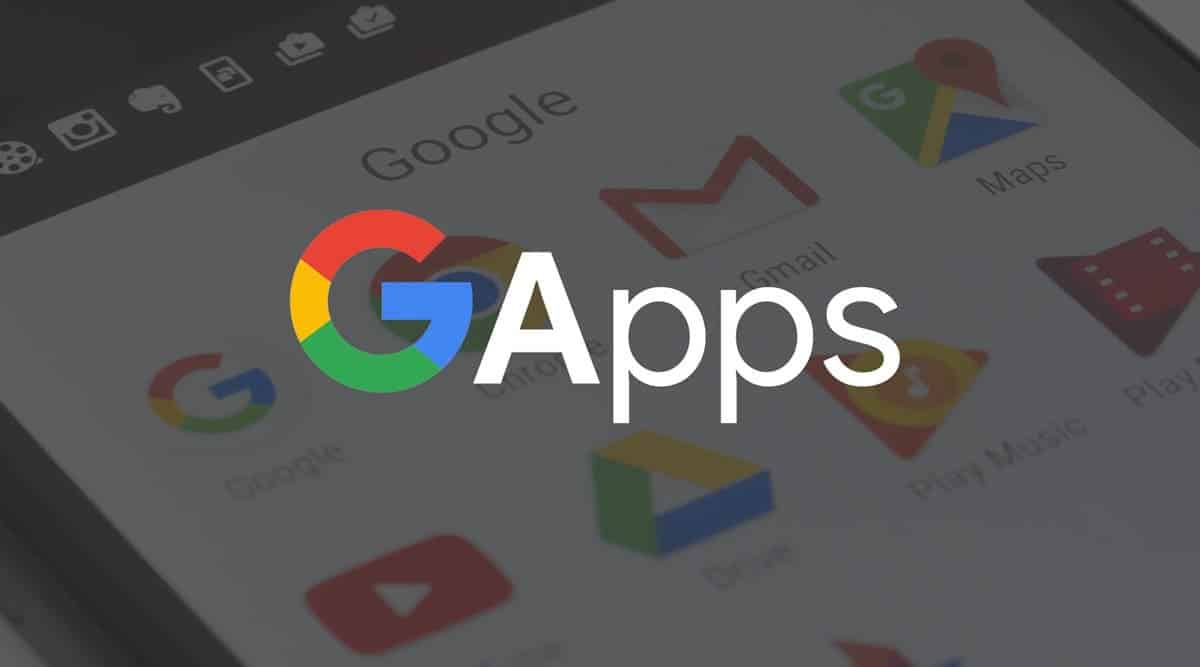 gapps stock apps list