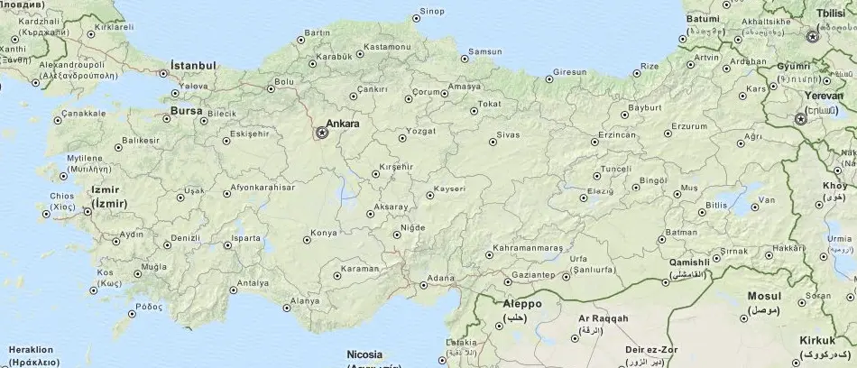 garmin turkey map download free