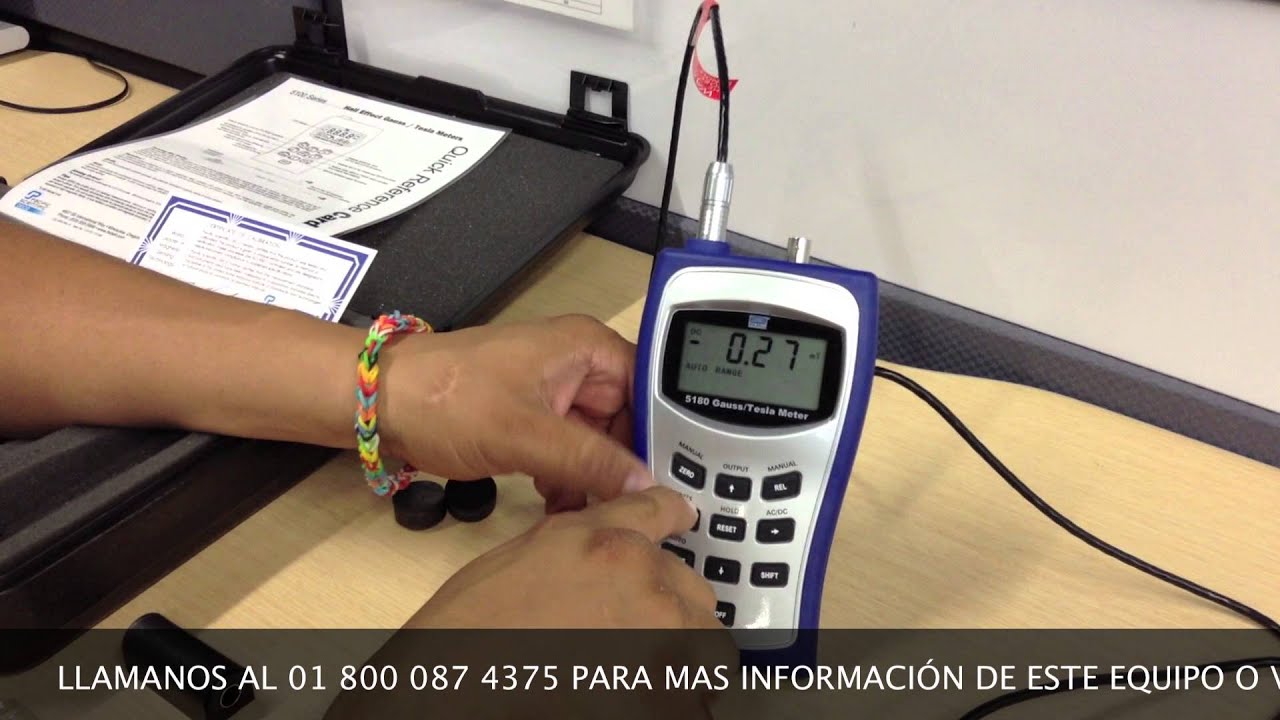 gauss meter para que sirve