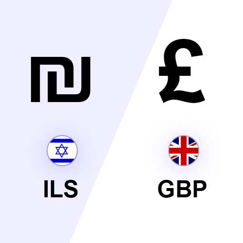 gbp to israeli shekel