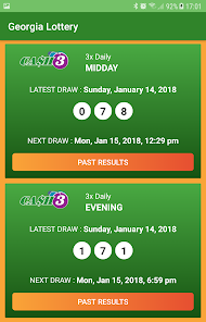 georgia lottery winning numbers today