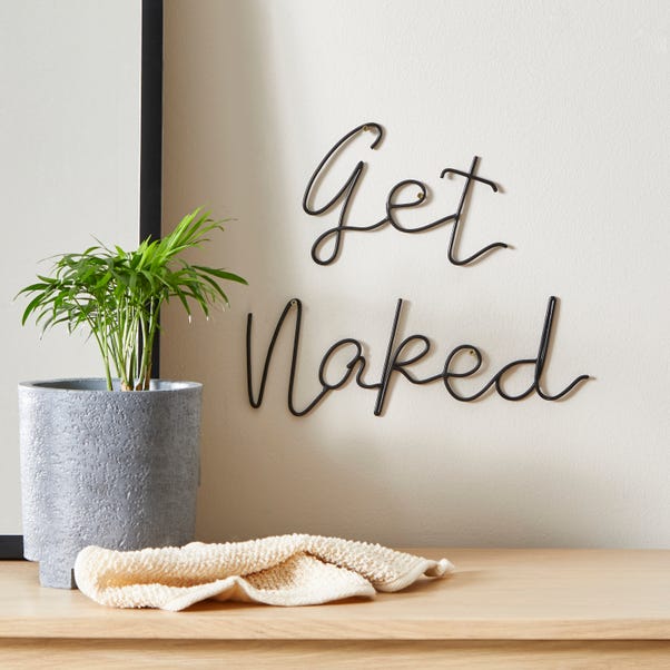 get naked wall decor