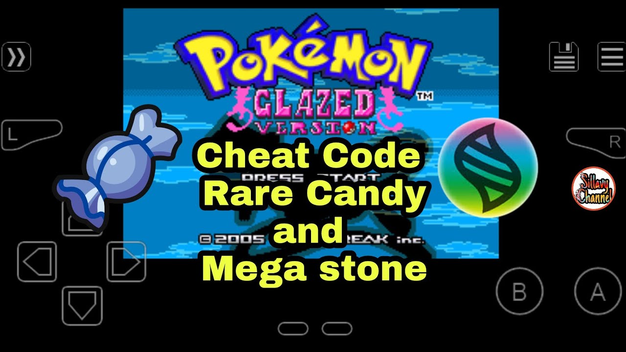 glazed pokemon cheats