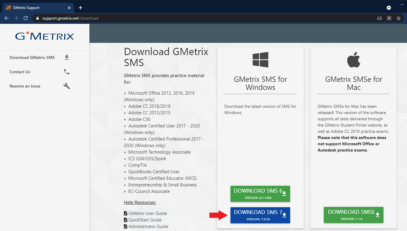 gmetrix descargar en español