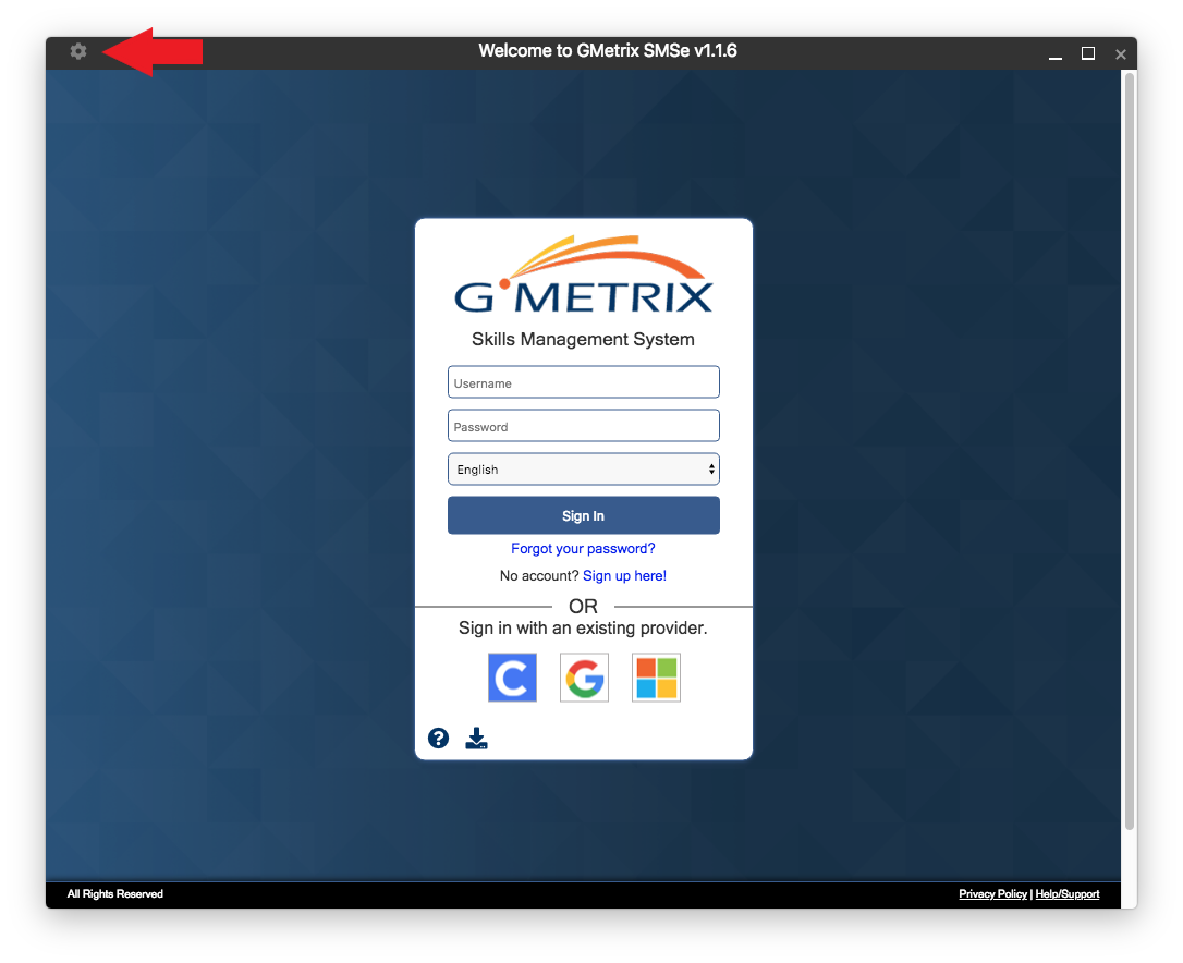 gmetrix login