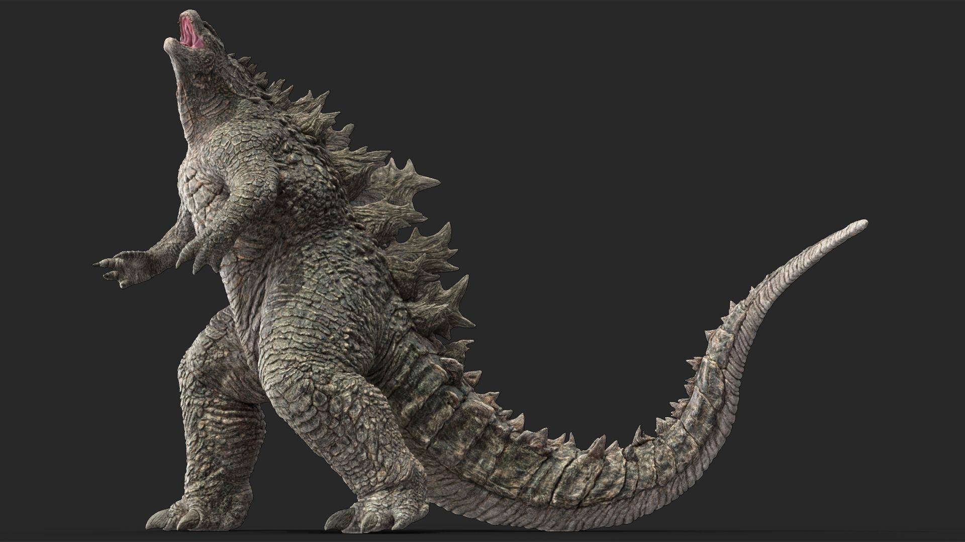 godzilla 3d model