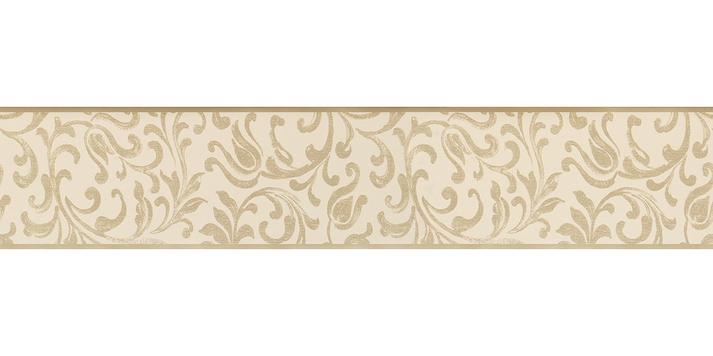 gold wallpaper border