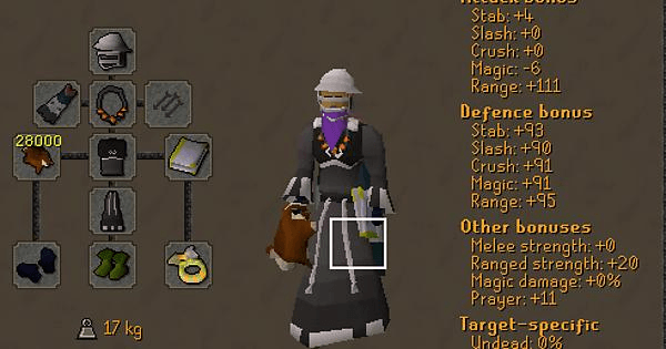 good range gear osrs