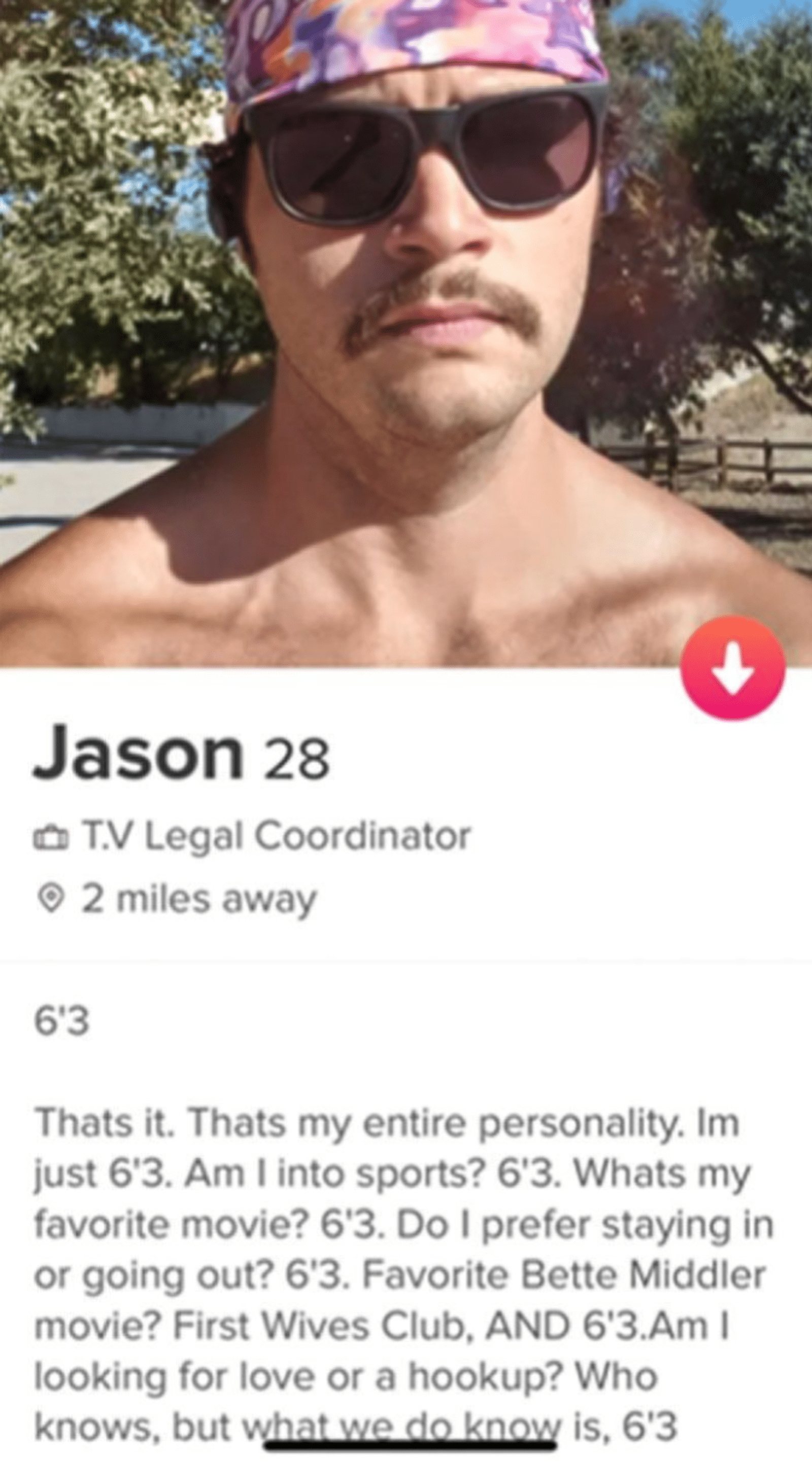 good tinder bios for guys examples