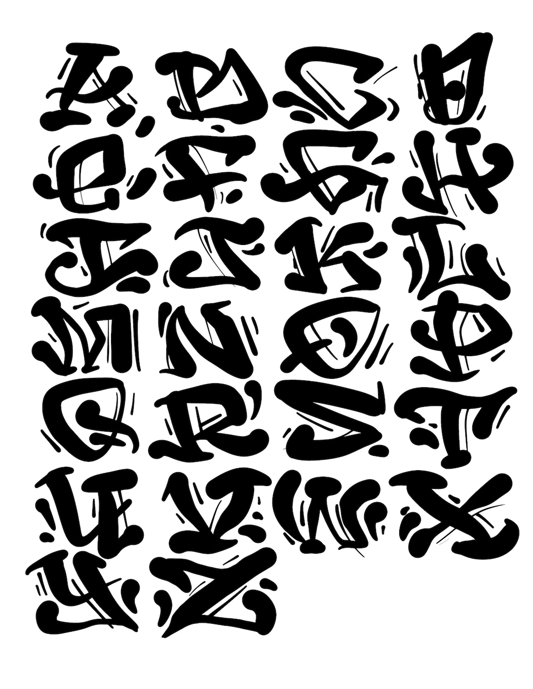 graffity letters