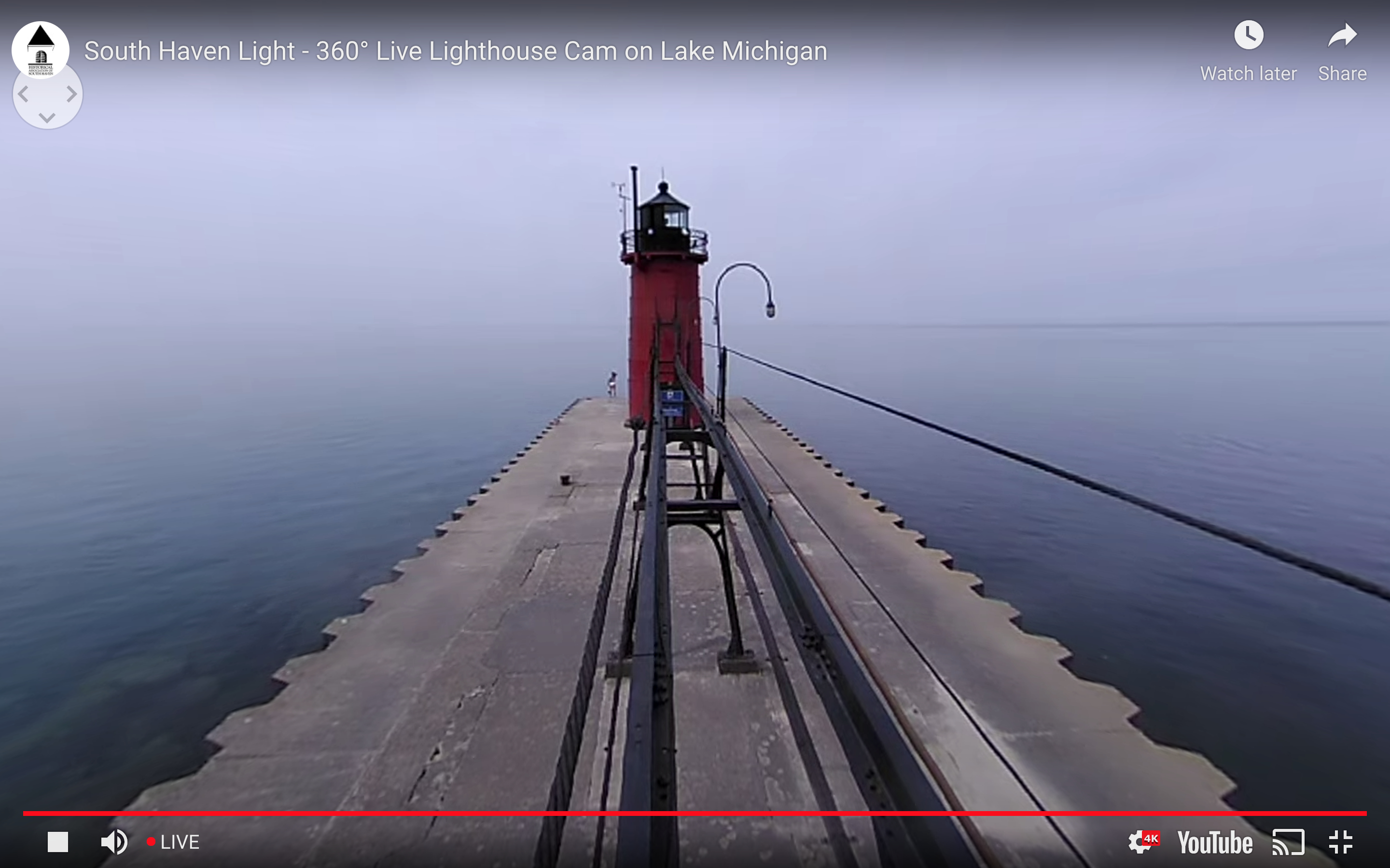 grand haven south pier webcam