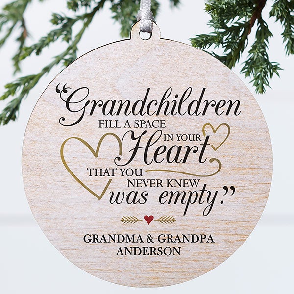 grandparents christmas ornament