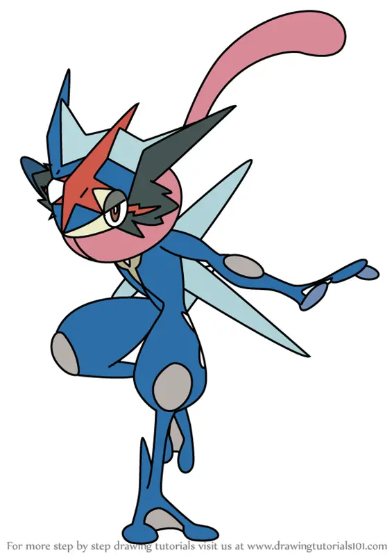 greninja drawing