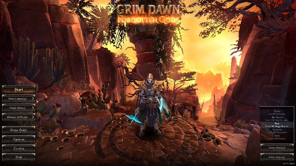 grim dawn forgotten gods dlc