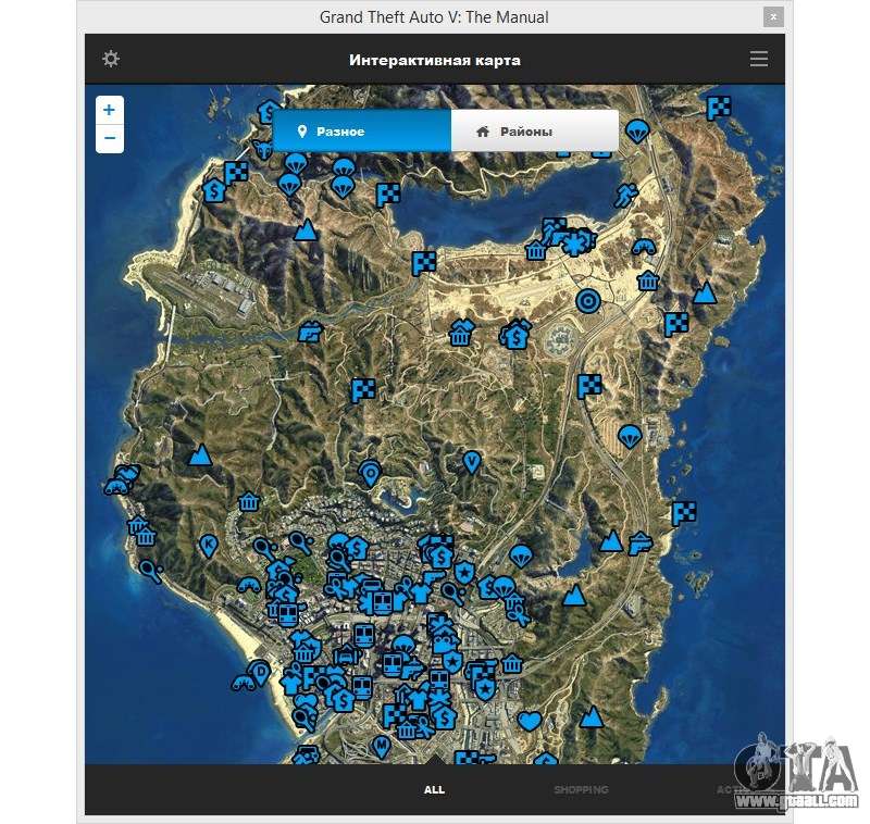 gta 5 interactive map