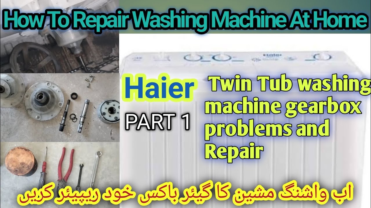 haier washing machine repair manual