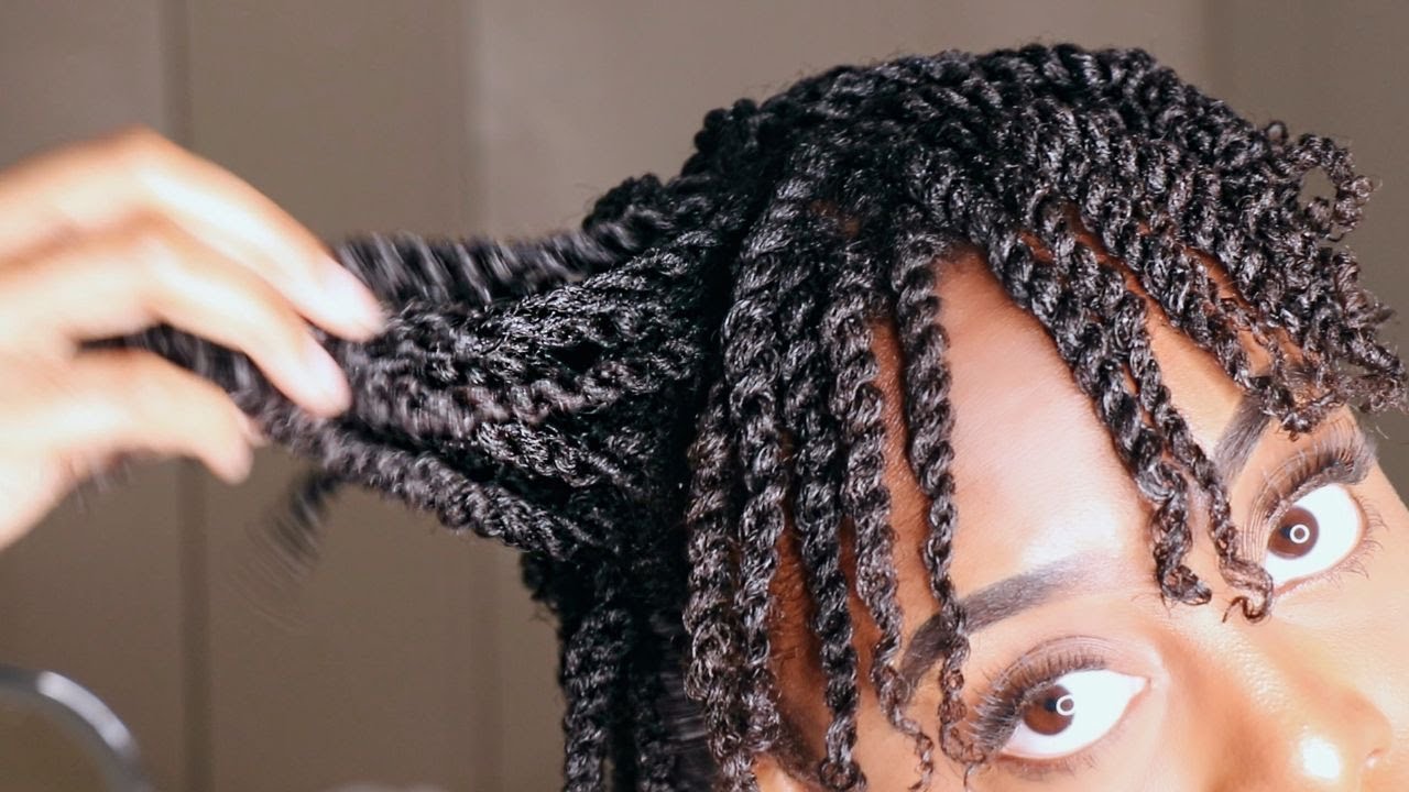 hair twist for natural hair