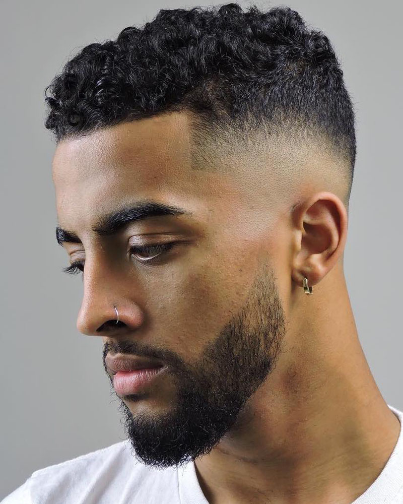 hairstyles for curly hair men