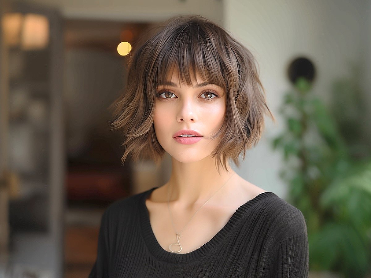 hairstyles for hair with bangs