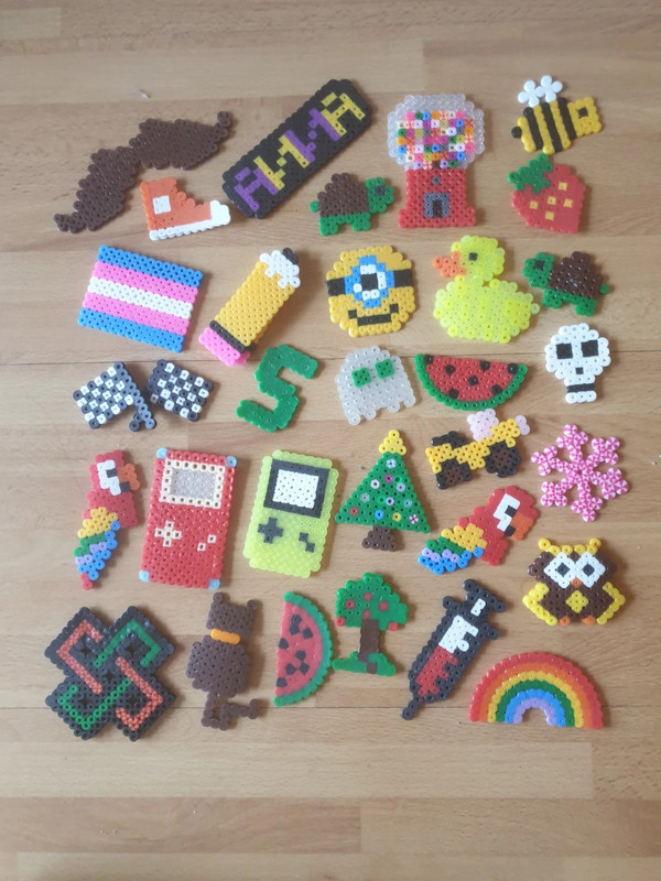 hama beads figuras