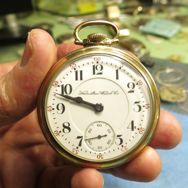 hamilton watch company pocket watch