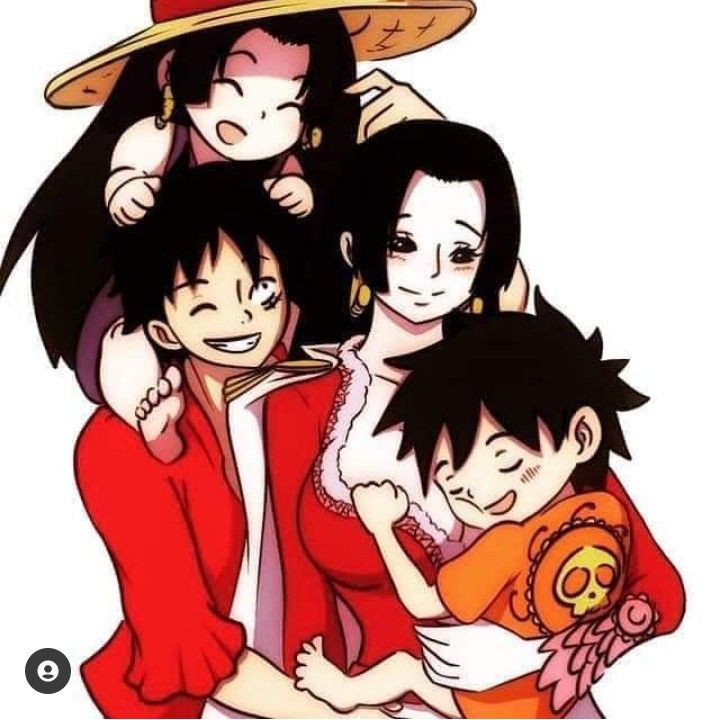 hancock x luffy fanart