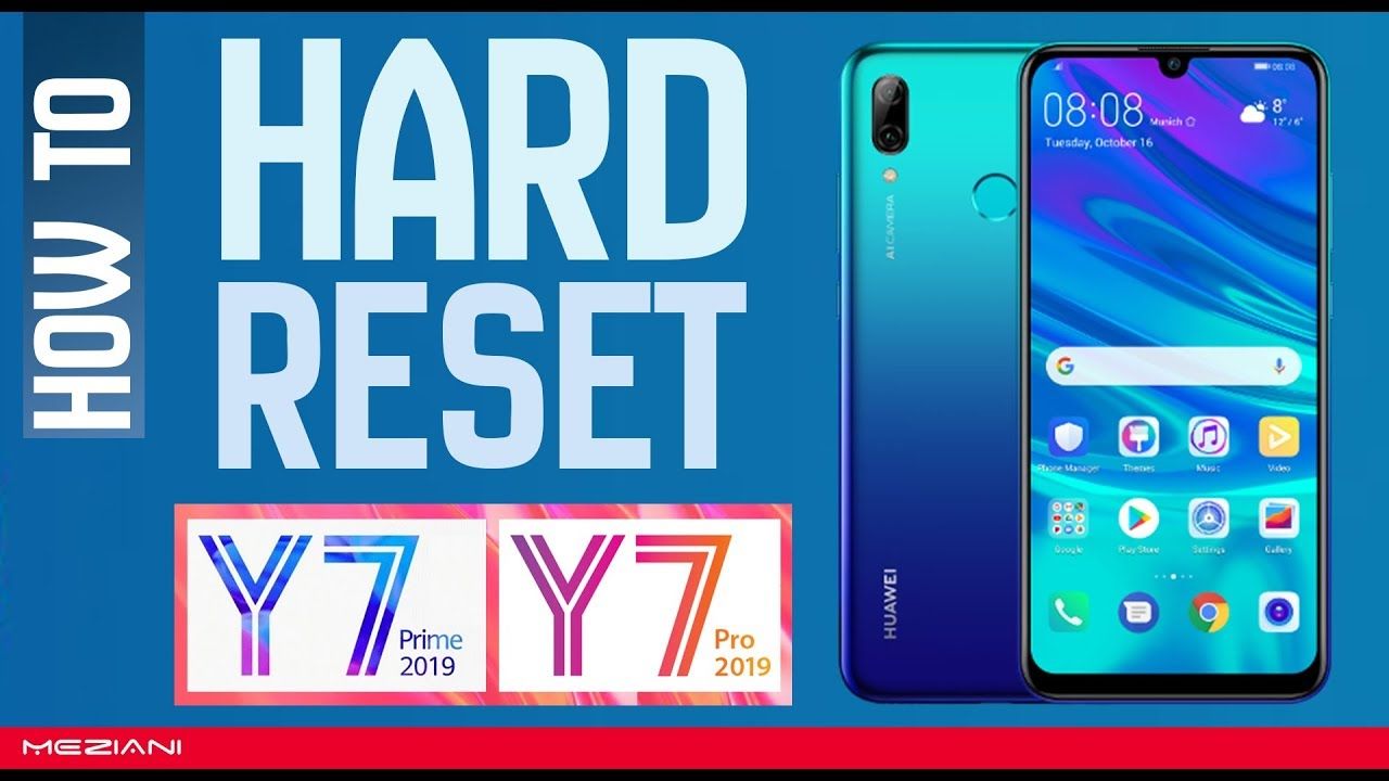 hard reset huawei y7