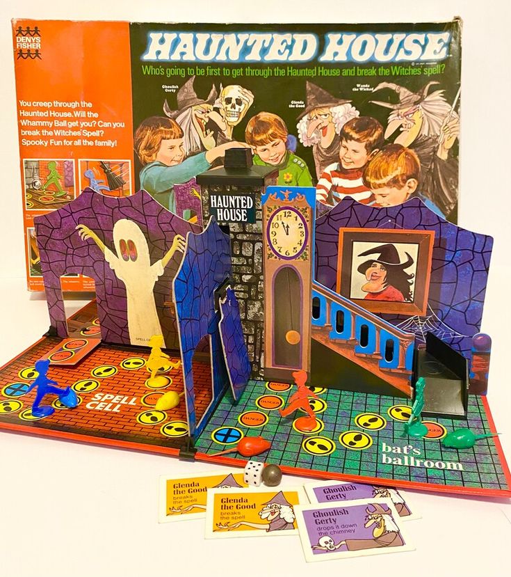 haunted house board game 1970s