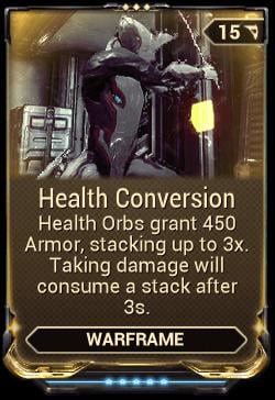 health conversion warframe