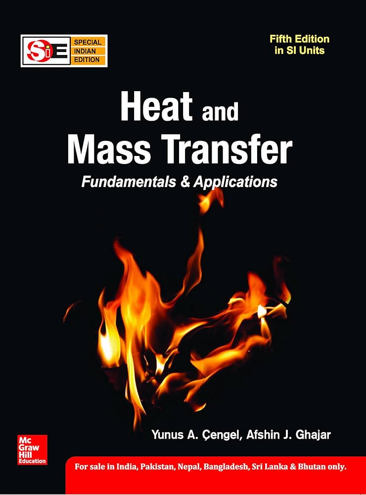 heat transfer 5th edition