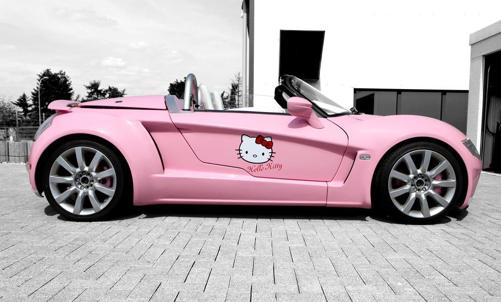 hello kitty car