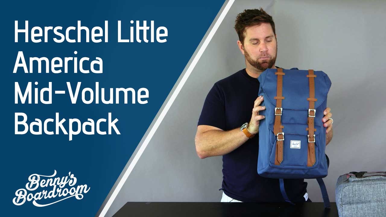 herschel little america backpack mid volume
