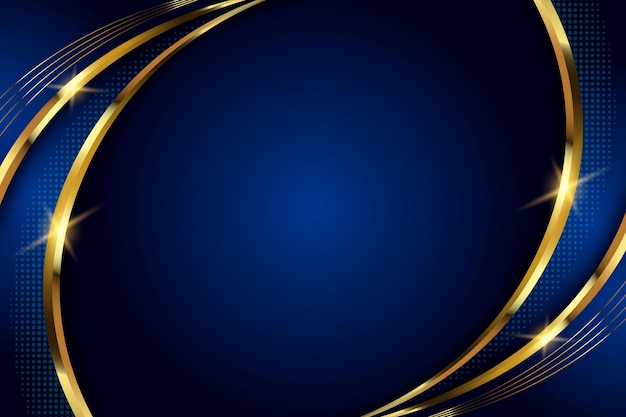 high resolution royal blue and gold background