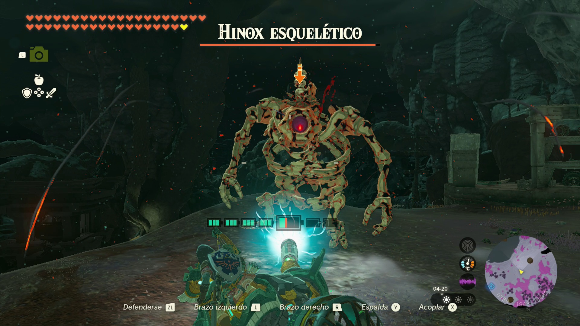 hinox plateado